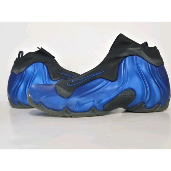 Nike Sneakers Mens Size 8 Air Flightposite One Dark Neon Royal A09378-500 - Picture 1 of 7